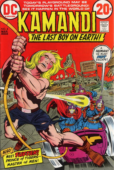 Kamandi, the Last Boy on Earth 1972 #4 - mid-grade - $3.99