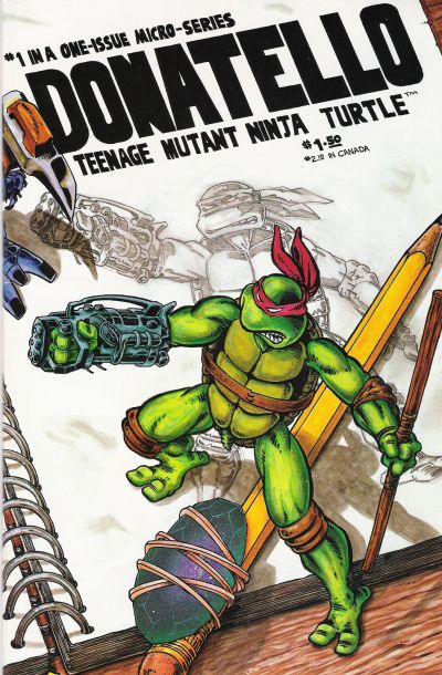 Donatello, Teenage Mutant Ninja Turtle 1986 #1 - 8.0 - $19.99