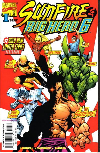Sunfire & Big Hero Six 1998 #1 - 9.2 - $18.99