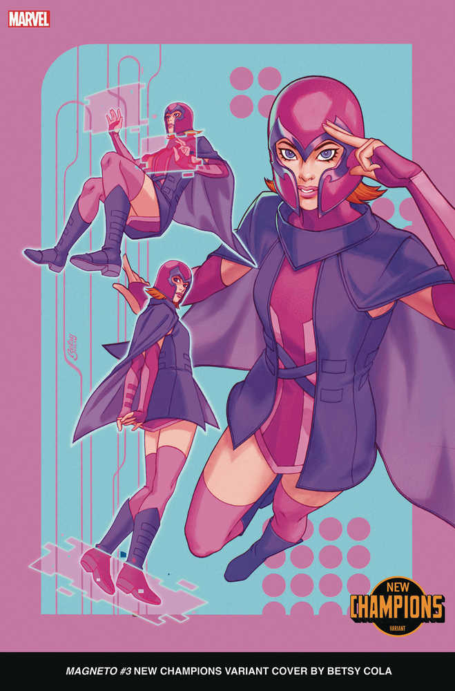 Magneto #3 Betsy Cola New Champions Variant - NM Near Mint