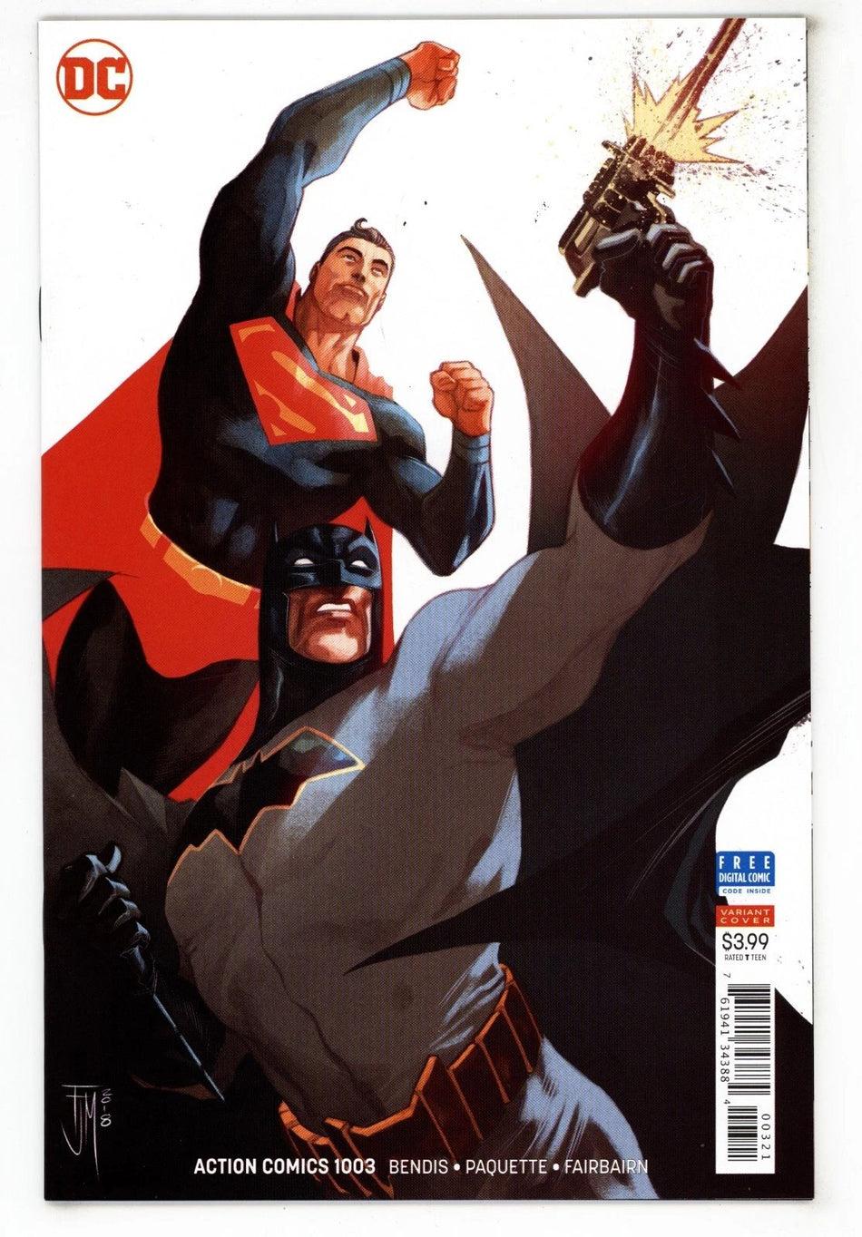 ACTION COMICS #1003 MANAPUL VAR ED