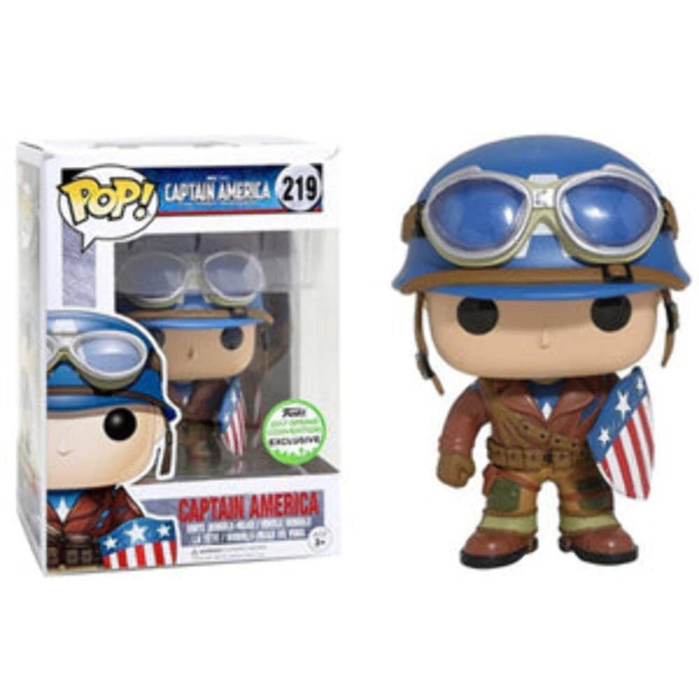 Funko Pop! Captain America #219 2017 Spring Con Exclusive