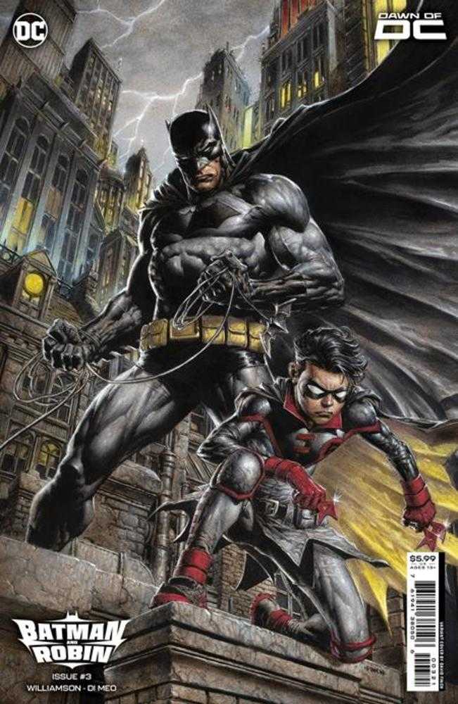 Batman And Robin #3 CVR B David Finch Card Stock Variant - NM Near Mint