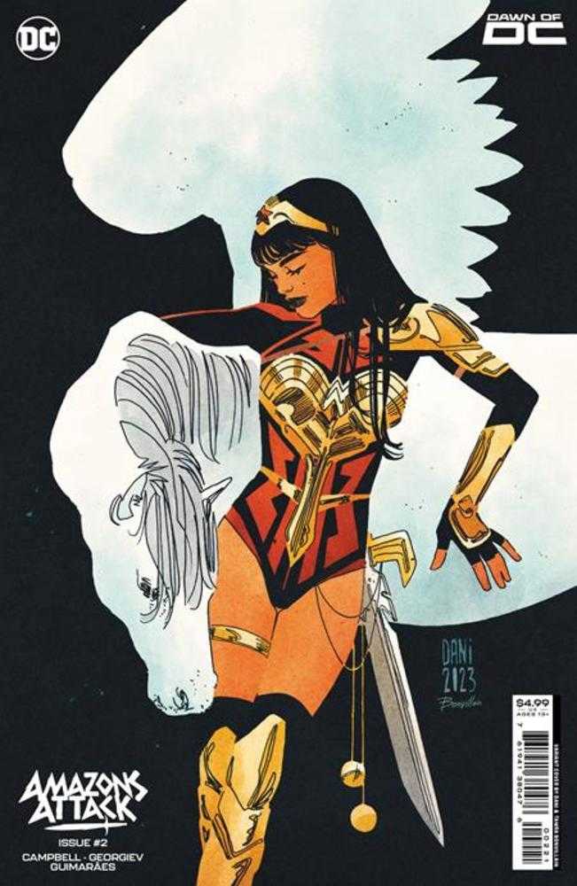 Amazons Attack #2 CVR B Dani Card Stock Variant - NM Near Mint