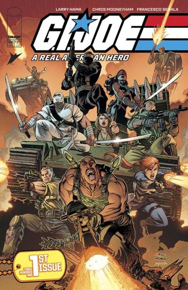 G.I. Joe A Real American Hero #301 CVR A Brad Anderson - NM Near Mint