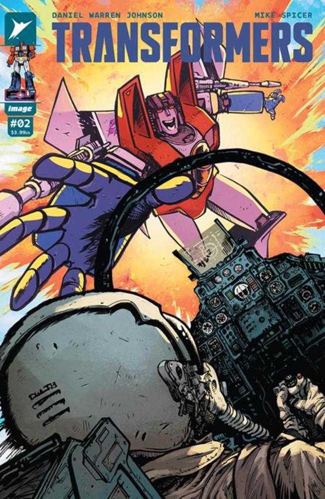 Transformers #2 CVR A Daniiel Warren Johnson & Mike Spicer - NM Near Mint