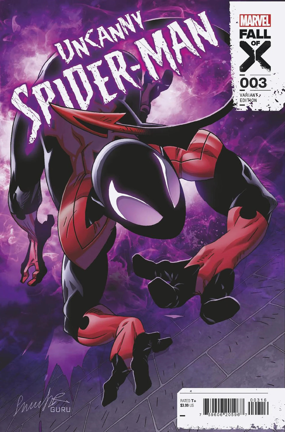 Uncanny Spider-Man #3 Salvador Larroca 1:25 Variant [Fall] - NM Near Mint