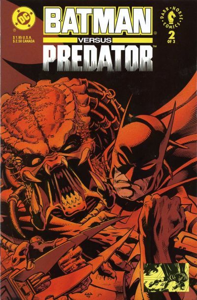 Batman versus Predator [Regular] 1991 #2 Direct ed. - 8.5 - $7.99