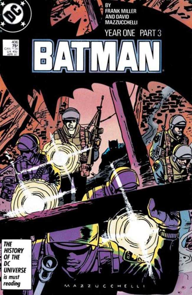 Batman #406 Facsimile Edition CVR A David Mazzucchelli - NM Near Mint