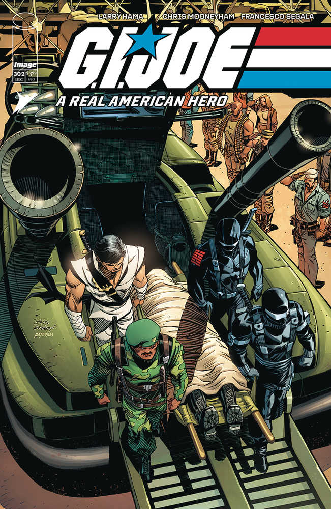 G.I. Joe A Real American Hero #302 CVR A Kubert & Anderson - NM Near Mint