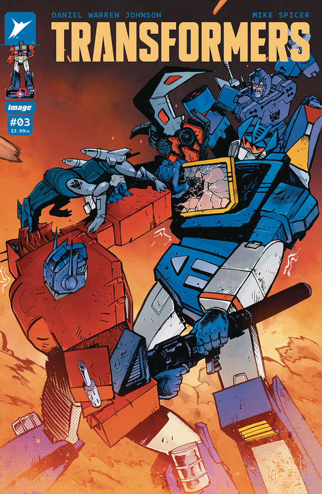 Transformers #3 CVR A Warren Johnson & Spicer - NM Near Mint