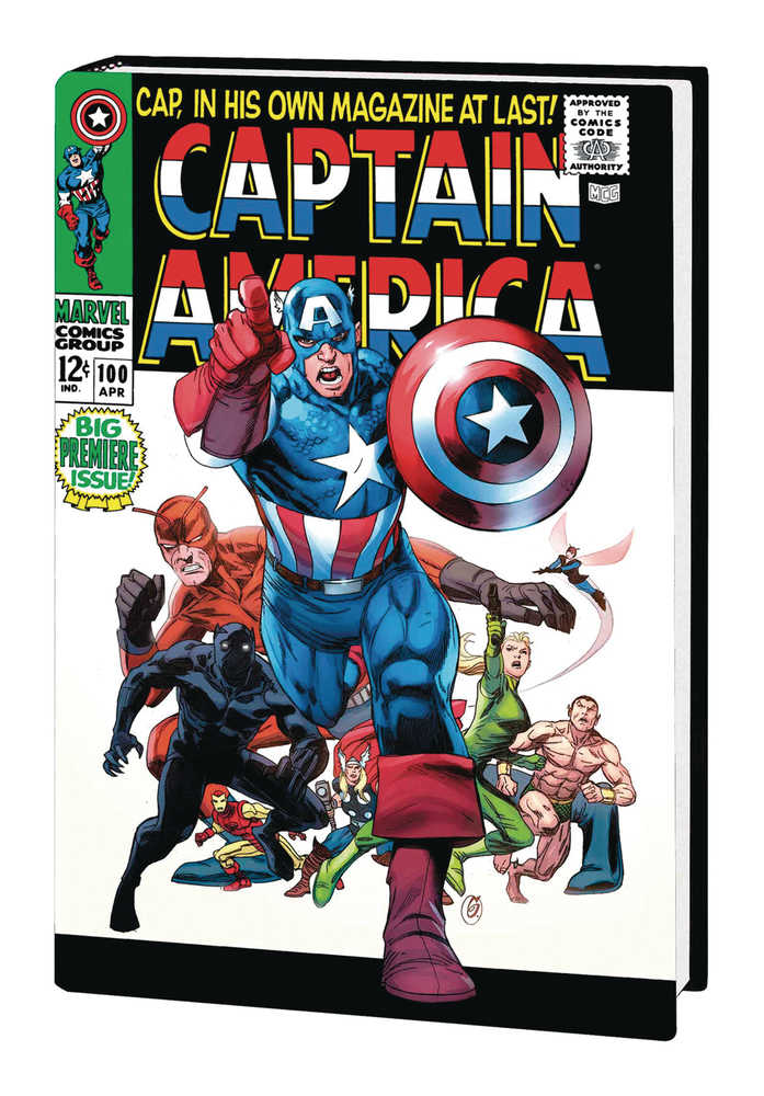 Captain America Omnibus Hardcover Volume 01 New Print Variant