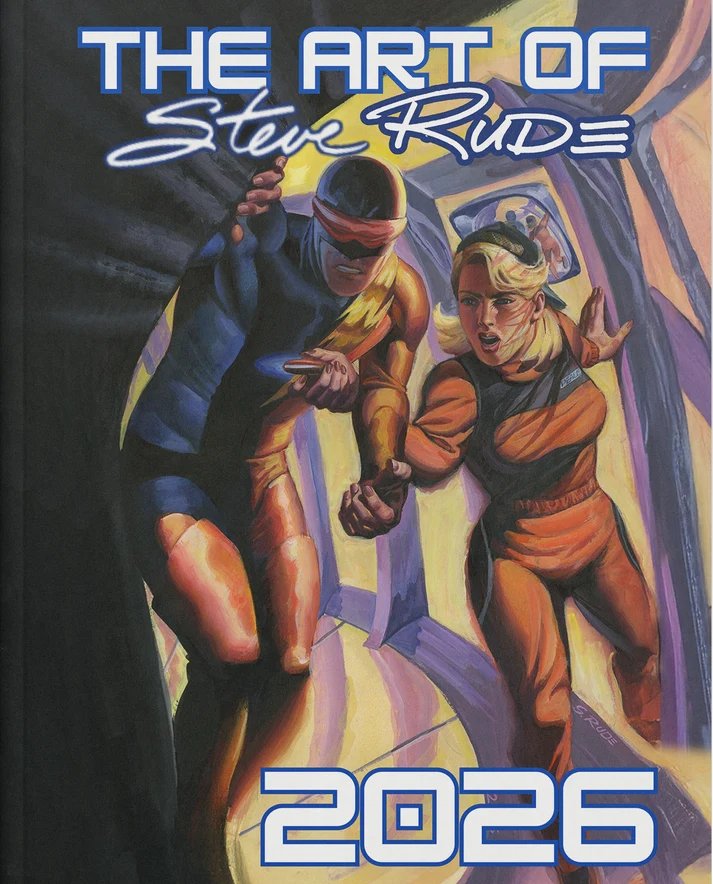 Art of Steve Rude 2026 Hardcover Special Edition *SIGNED* Sketchbook Ltd 250