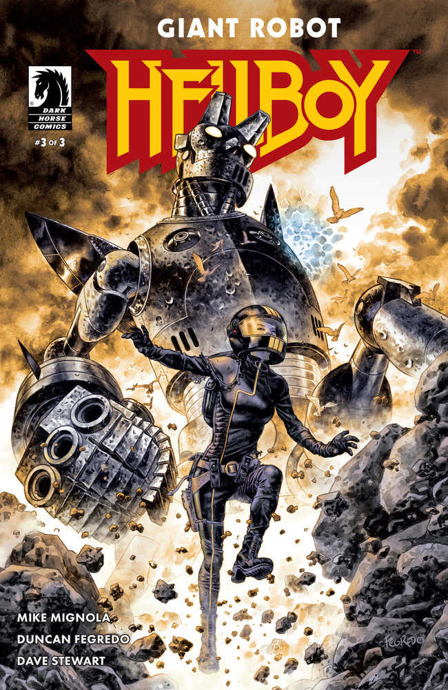 Giant Robot Hellboy #3 CVR A Duncan Fegredo - NM Near Mint