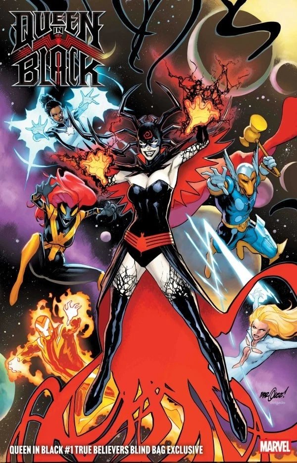 Queen in Black 1 Marquez Connecting Cover B