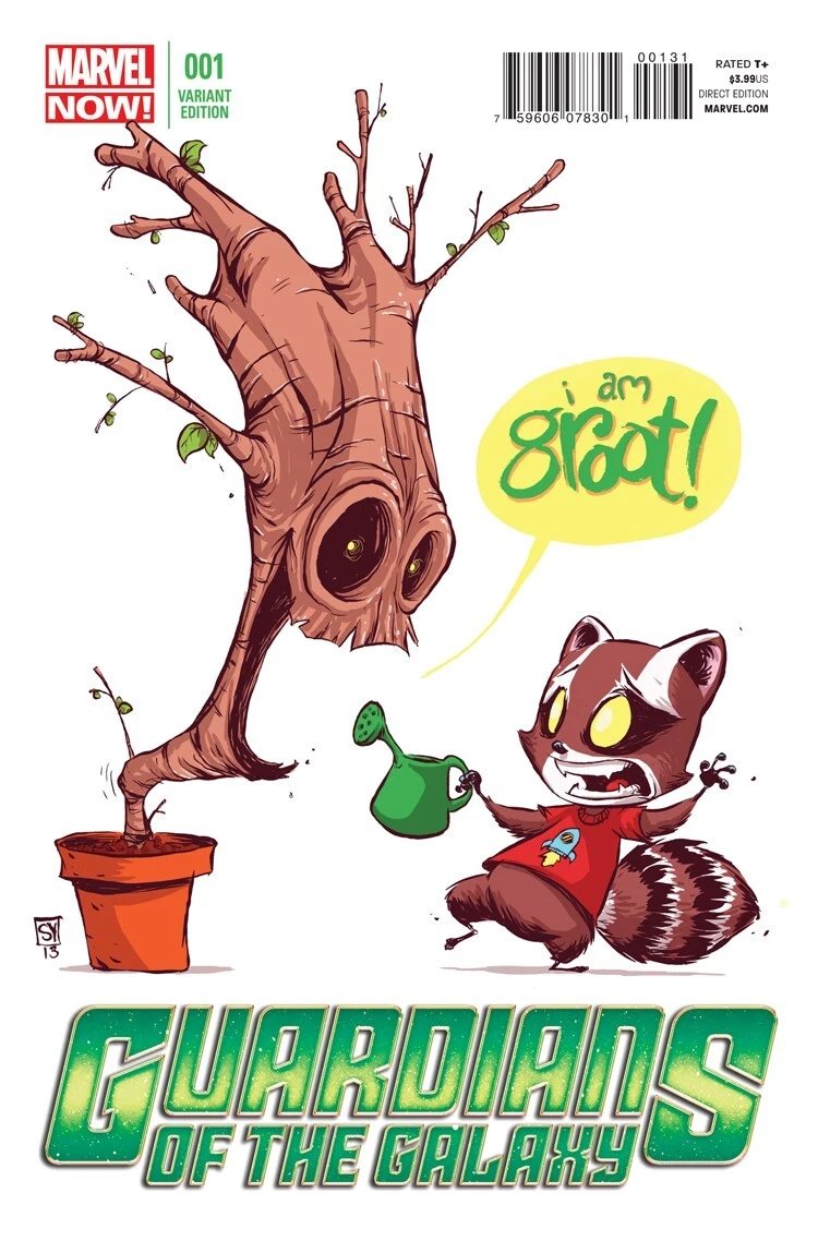 Guardians of the Galaxy #1 Skottie Young Variant