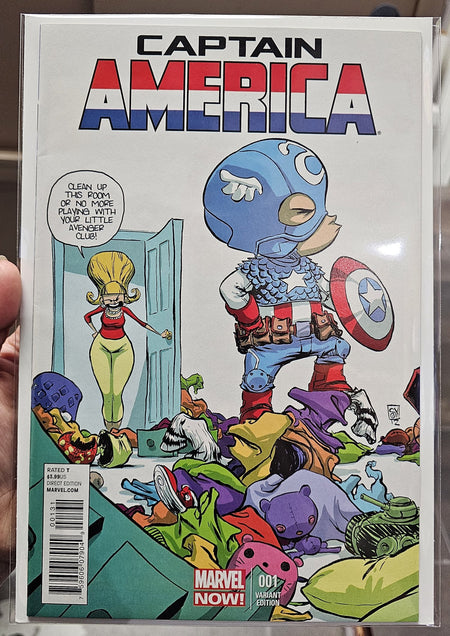 Captain America #1 Skottie Young Variant