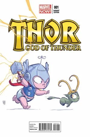 Thor God of Thunder #1 Skottie Young Variant