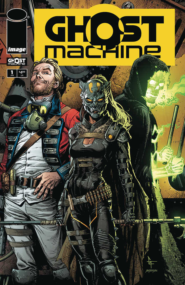 Ghost Machine One Shot CVR A Gary Frank - NM Near Mint