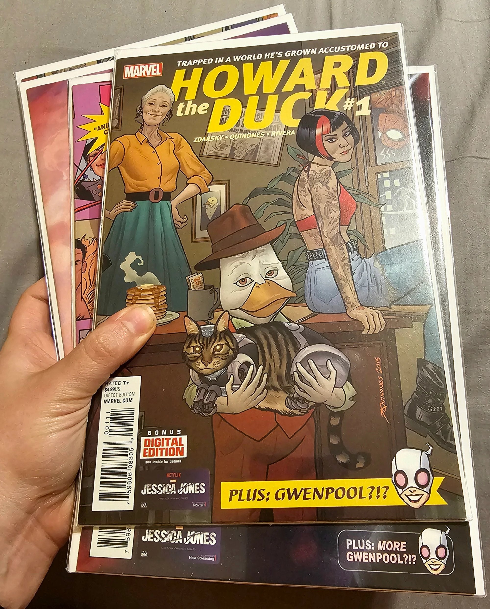 Howard the Duck V5 2016 #1-11 Complete Set includes 1st Appearance of Gwenpool