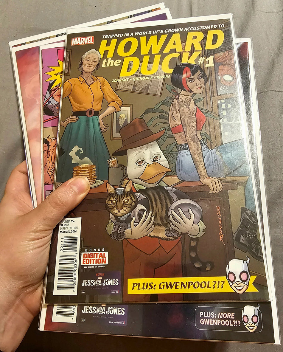 Howard the Duck V5 2016 #1-11 Complete Set includes 1st Appearance of Gwenpool