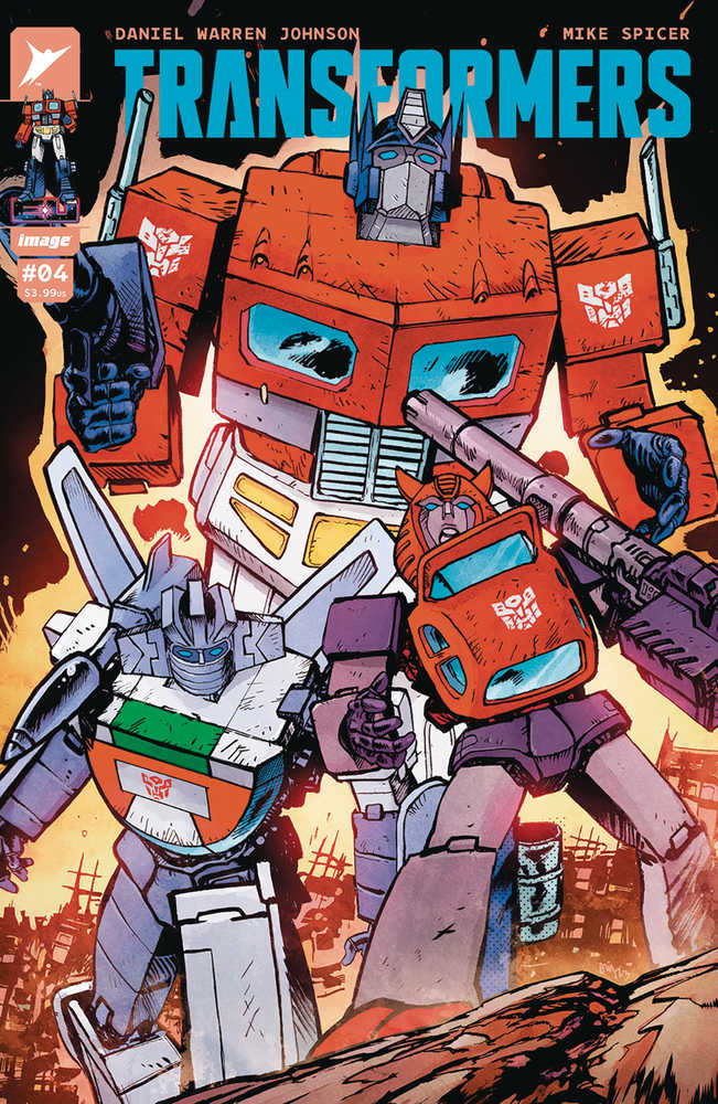 Transformers #4 CVR A NM Near Mint