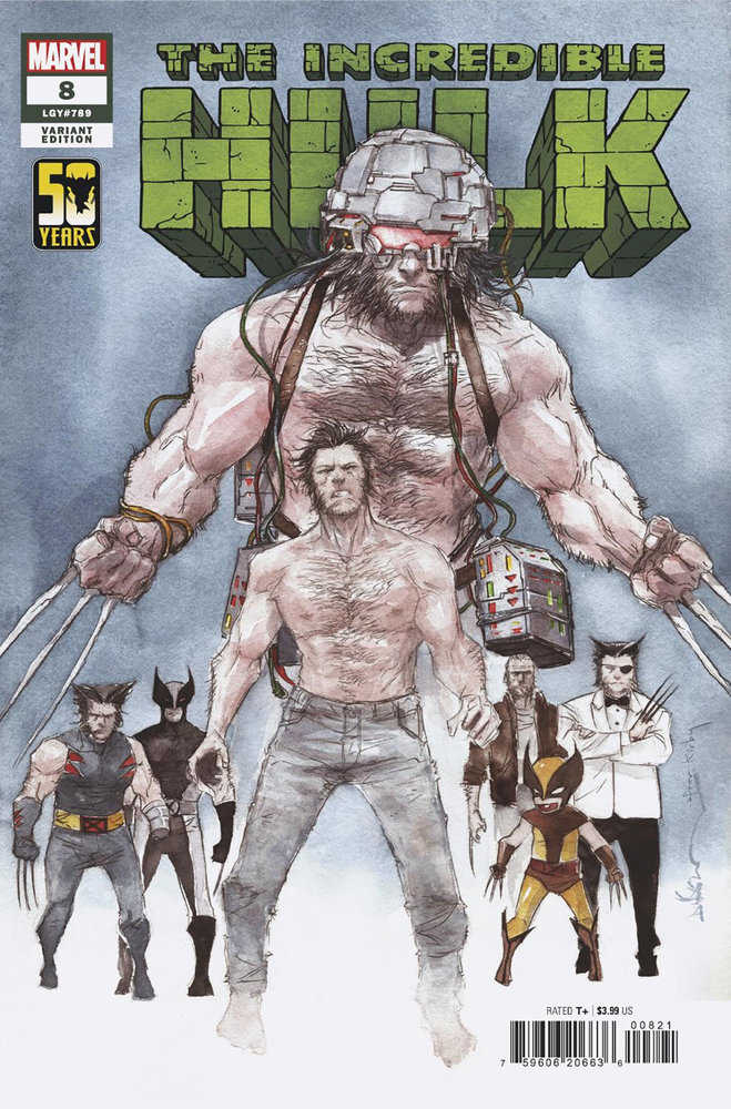 Incredible Hulk #8 Dustin Nguyen Wolverine 50th Anniversary Variant