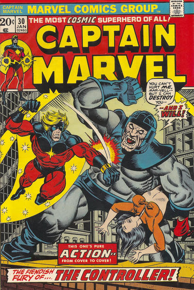 Captain Marvel 1968 #30 Regular Edition - 8.0 - $14.99
