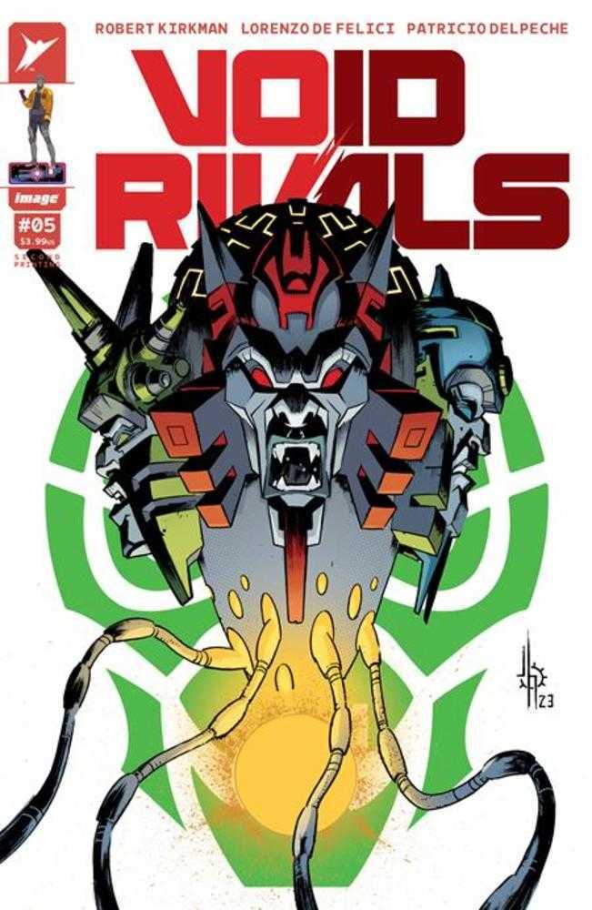 Void Rivals #5 2nd Print CVR E Jason Howard Rage Variant - NM Near Mint
