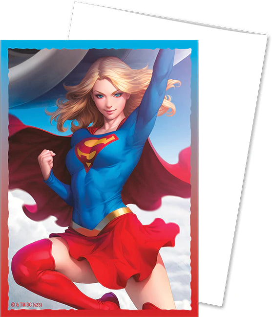 Dragon Shields: 100 Brushed Art - Supergirl DISPLAY 10