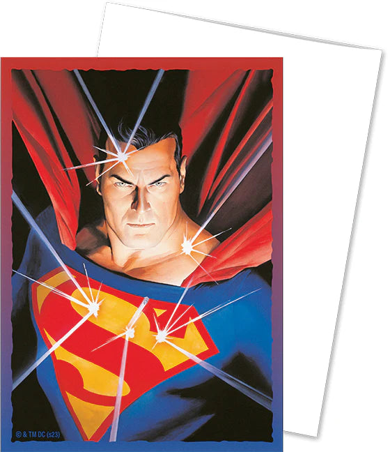Dragon Shields: 100 Brushed Art - Superman DISPLAY 10