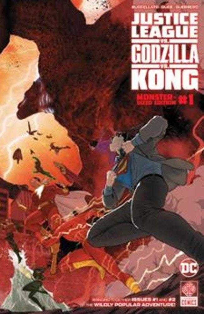 Justice League vs Godzilla vs Kong Monster-Sized Edition - NM Near Mint