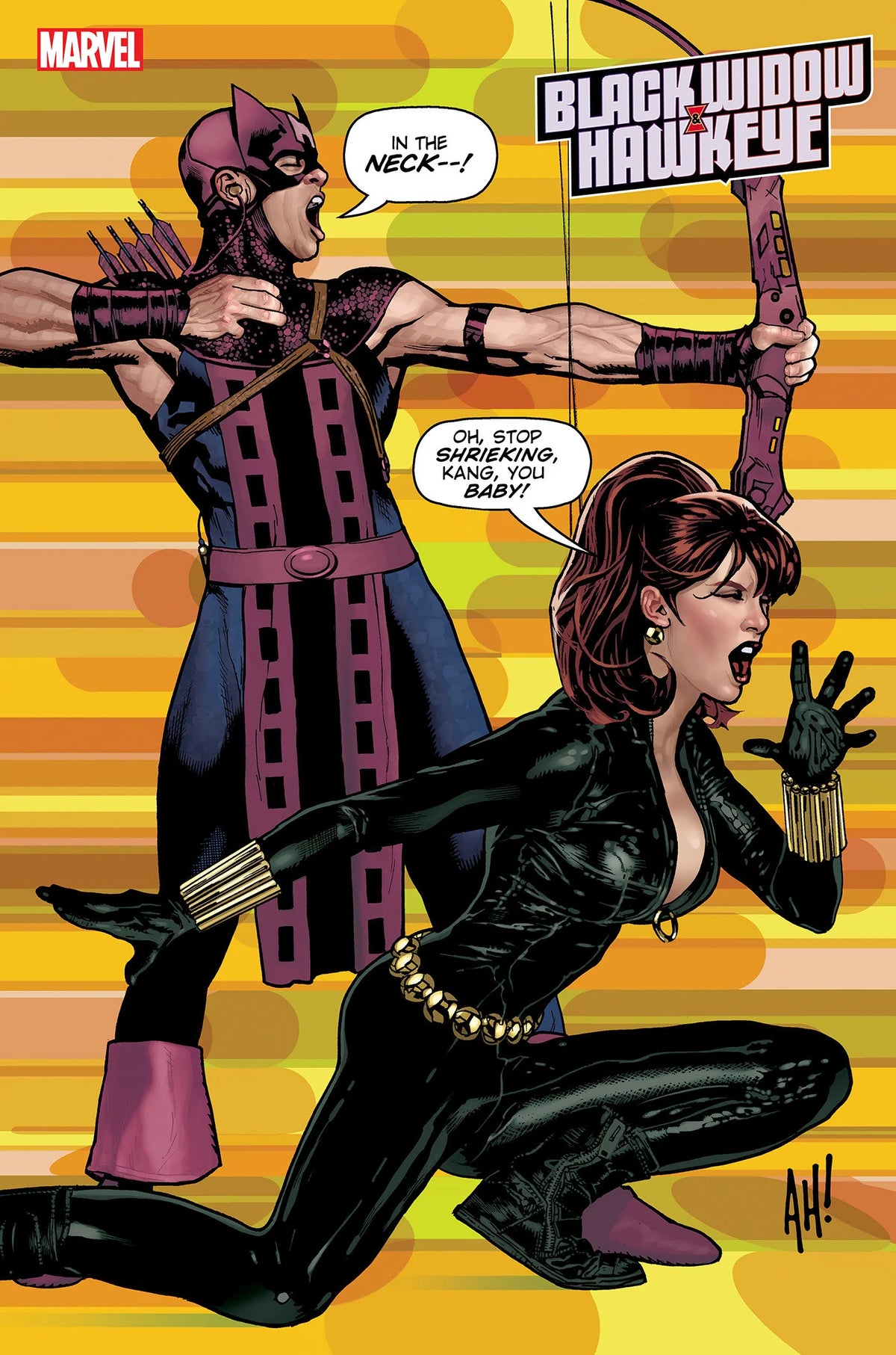 Black Widow & Hawkeye #1 Adam Hughes Variant - NM Near Mint