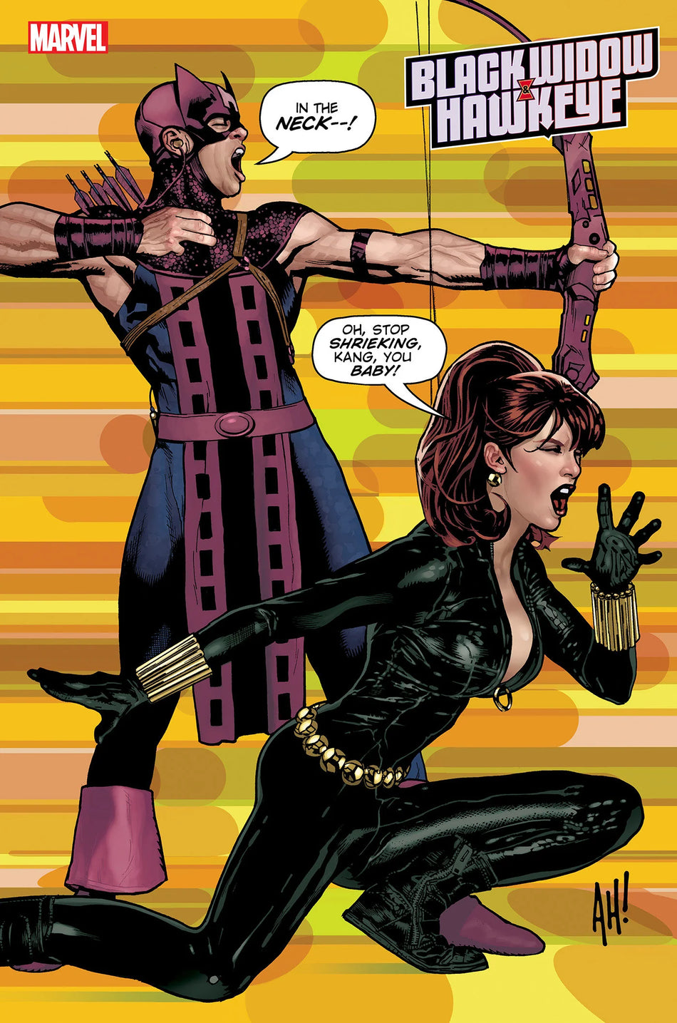 Black Widow & Hawkeye #1 Adam Hughes Variant - NM Near Mint