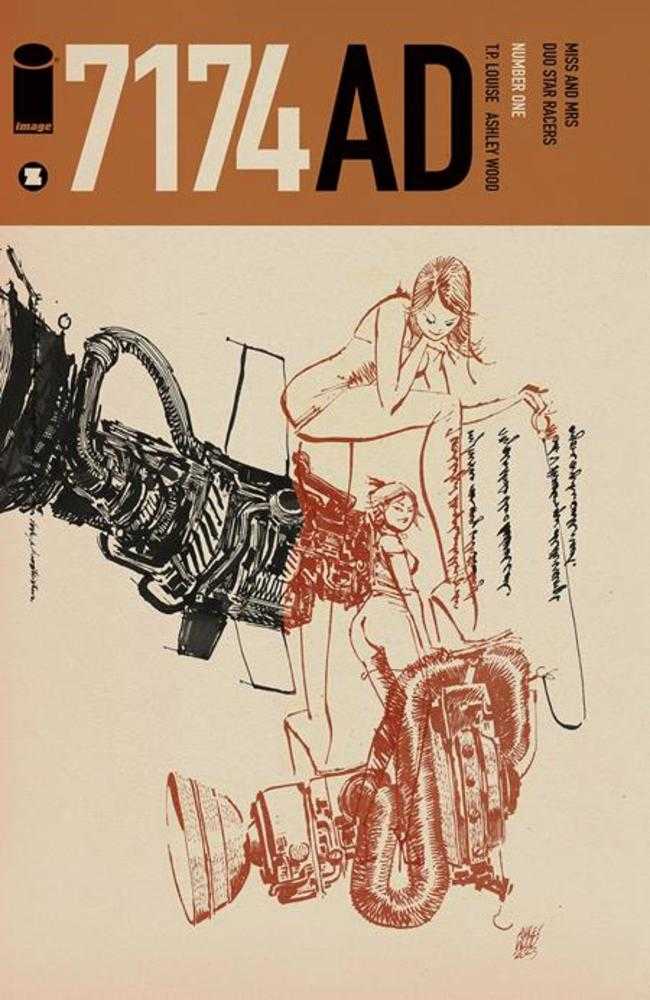 7174ad #1 CVR B Ashley Wood Variant - NM Near Mint