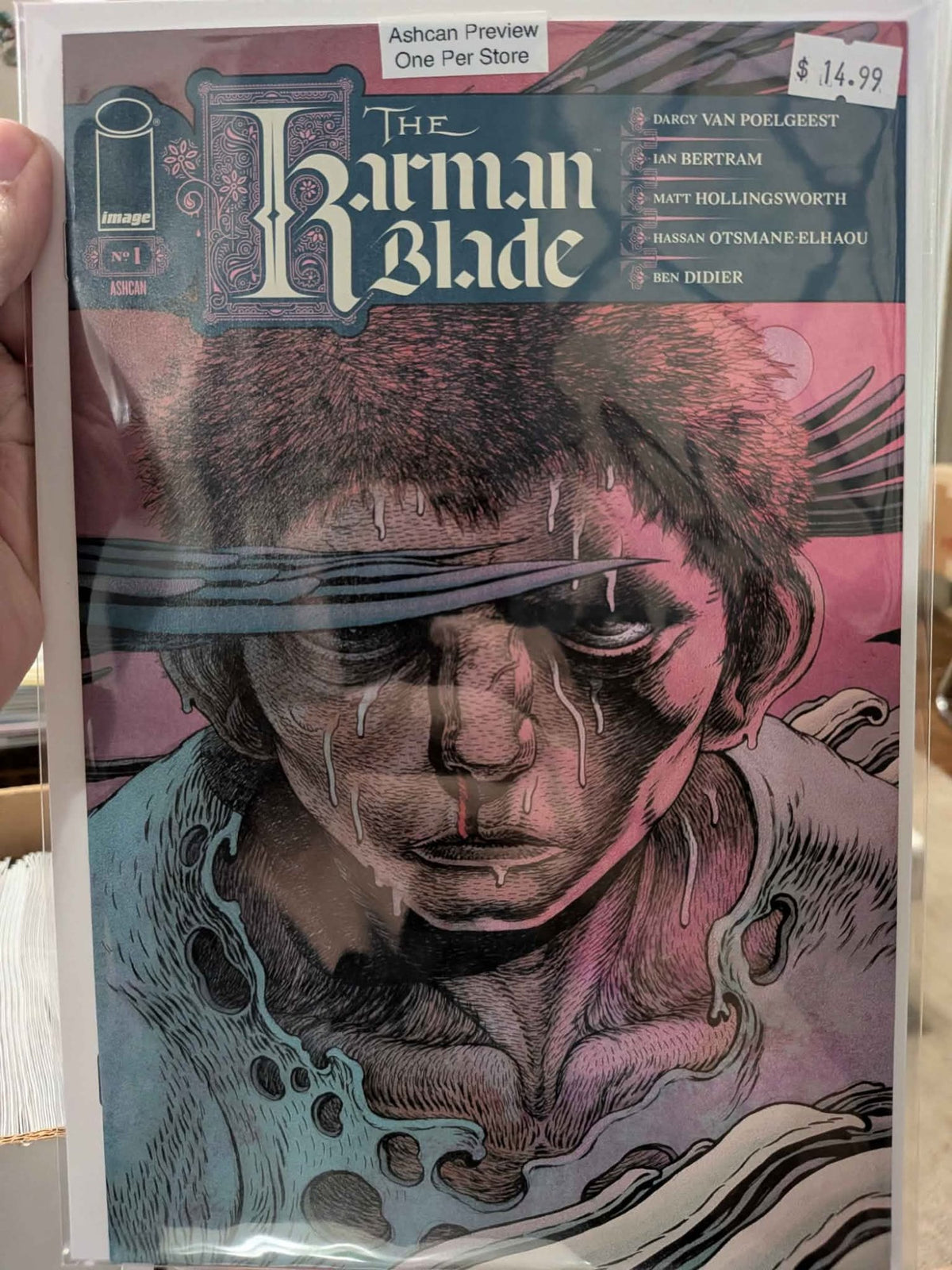 KARMAN BLADE #1 ASHCAN PROMO