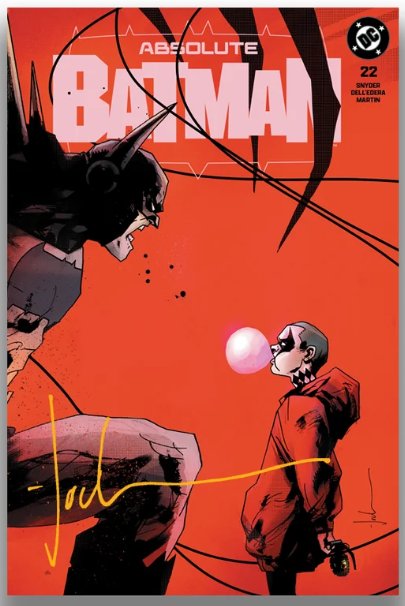 ABSOLUTE BATMAN #22 JOCK EXCLUSIVE SIGNED