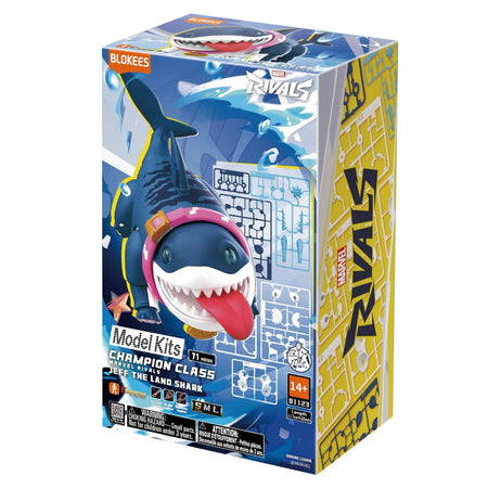 Blokees Marvel Rivals Jeff the Land Shark Model Kit