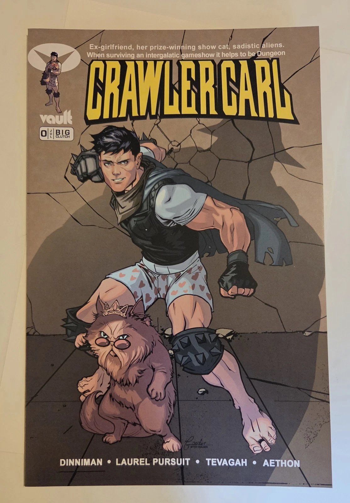 Dungeon Crawler Carl #0 Gooden Invincible Homage SDCC Trade Dress [Ltd 500]