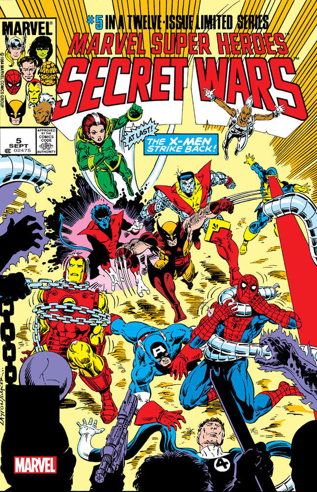Secret Wars Facsimile Edition #5 Foil Variant - NM Near Mint
