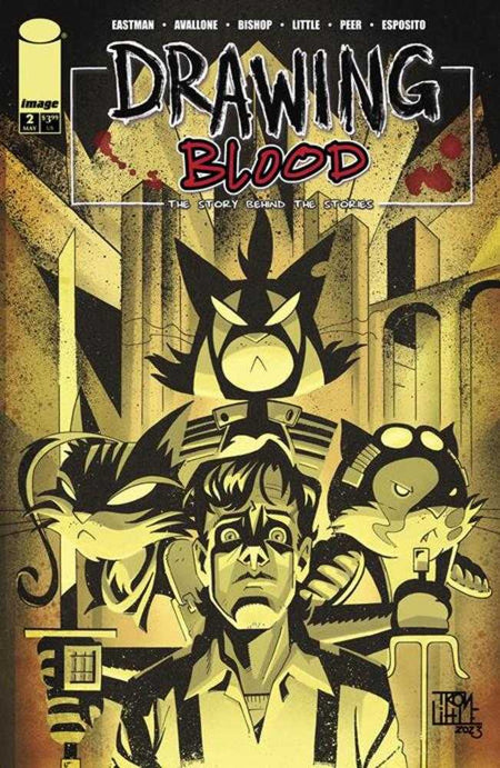 Drawing Blood #2 CVR C Troy Little Variant - NM Near Mint (Of 12)