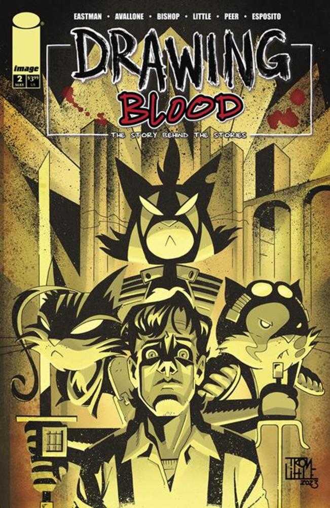 Drawing Blood #2 CVR C Troy Little Variant - NM Near Mint (Of 12)
