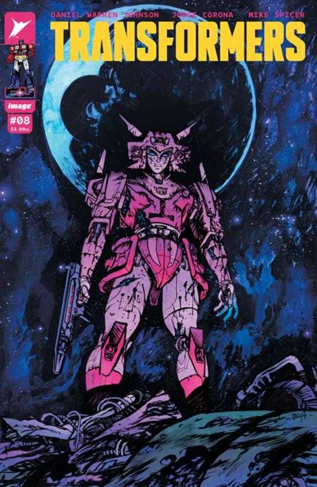 Transformers #8 CVR A Daniel Warren Johnson & Mike Spicer - NM Near Mint