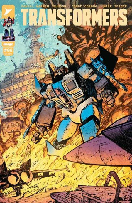 Transformers #8 CVR B Jorge Corona & Mike Spicer Variant