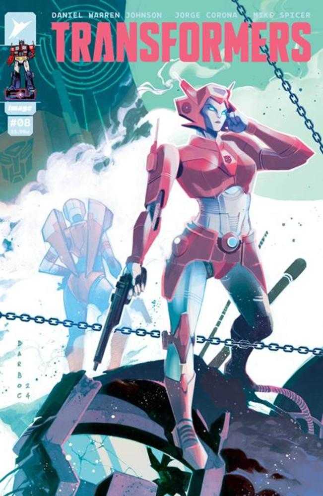 Transformers #8 CVR C 1:10 Karen S Darboe Variant - NM Near Mint