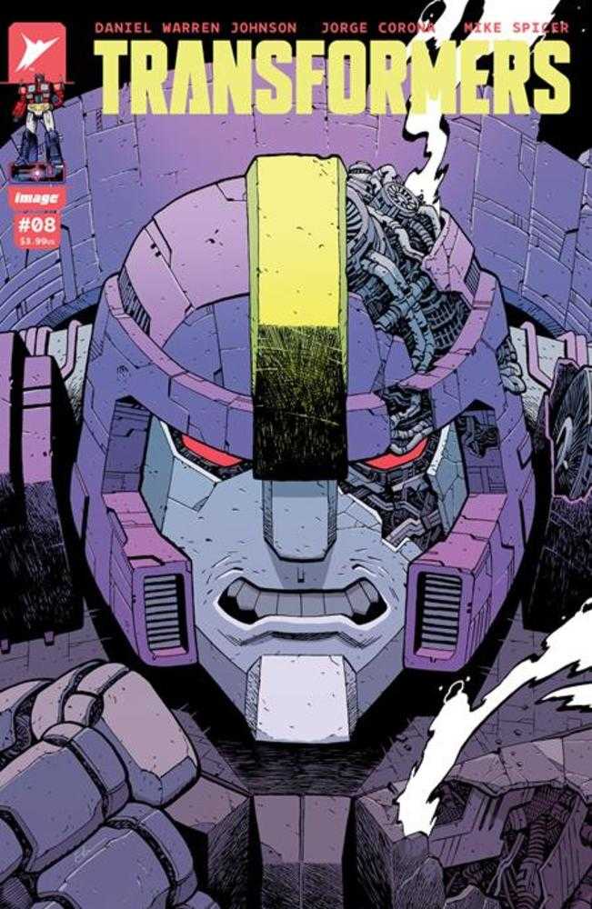 Transformers #8 CVR D 1:25 Ethan Young Variant - NM Near Mint