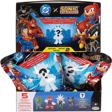 DC x Sonic the Hedgehog - 2.5" Figure Wave 2 Blind Bag - 1 MYSTERY FIGURE