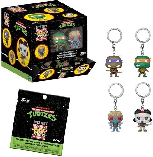 TMNT Teenage Mutant Ninja Turtles Blind Bag Mystery Funko Pocket Pop! Keychain - 1 Mystery Bag