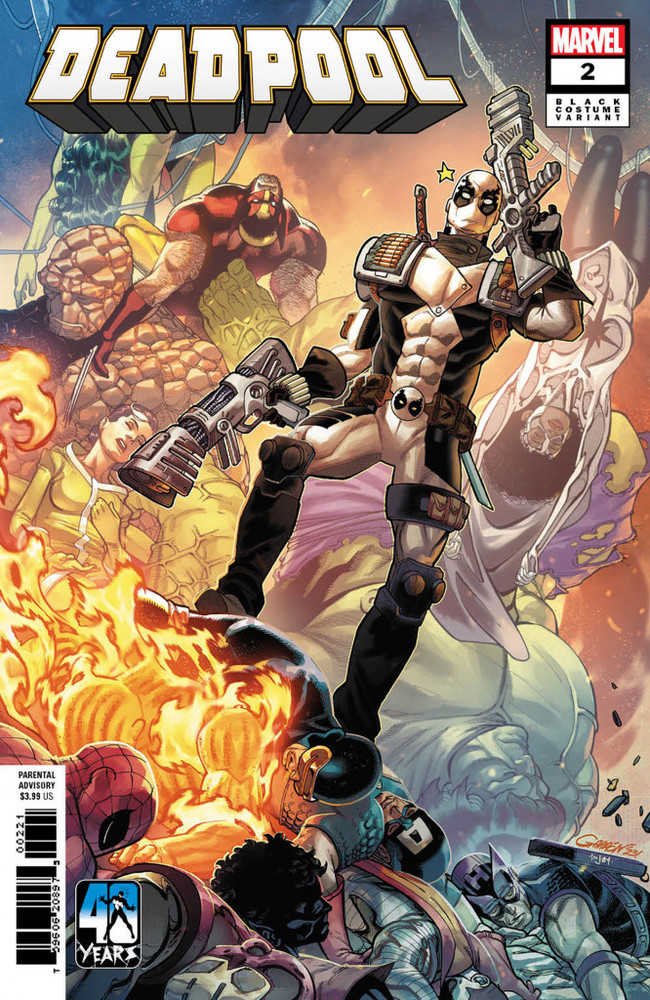 Deadpool #2 Javier Garron Black Costume Variant - NM Near Mint