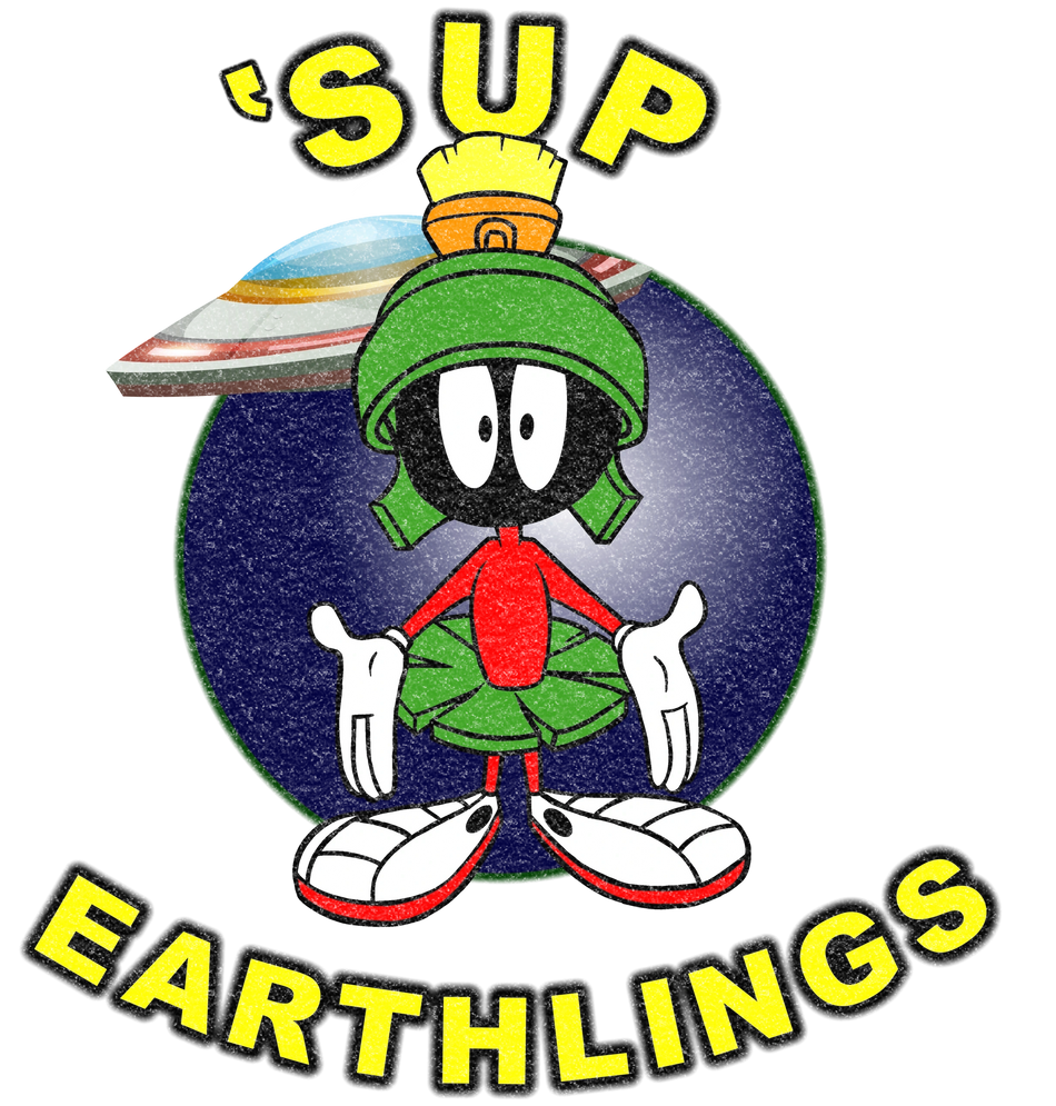 SUP EARTHLINGS, MARVIN THE MARTIAN